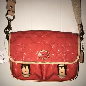 Coach Papaya/Tan Crossbody